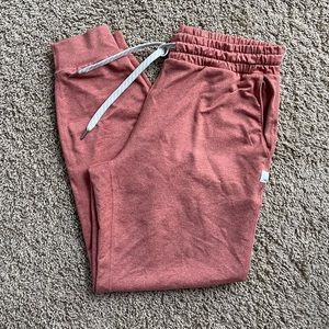 Vuori Performance Joggers, Marsala Pink XS